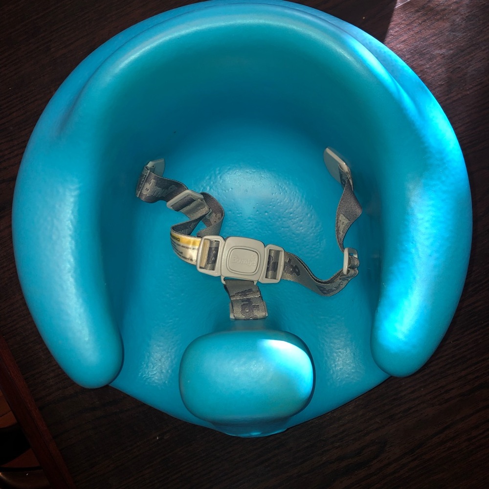 Blue Bumbo Seat